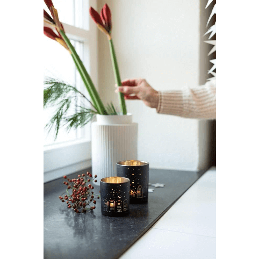 Sbam Design Porta Candela In Vetro – Case Illuminate