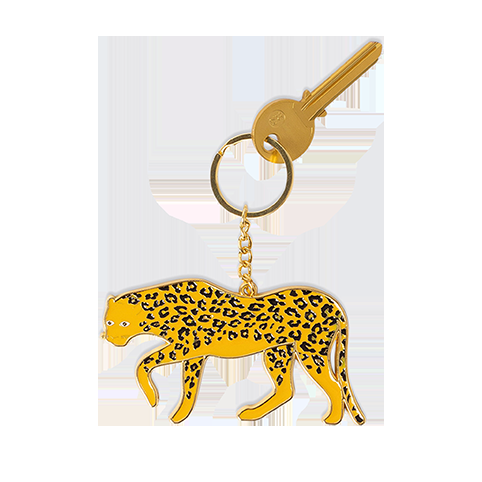 Sbam Design Portachiavi Oversized Leopardo