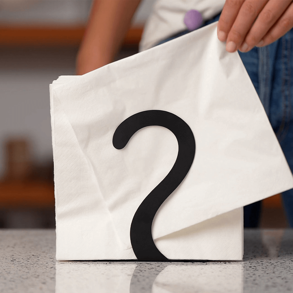 Sbam Design Portatovaglioli In Metallo – Gatto