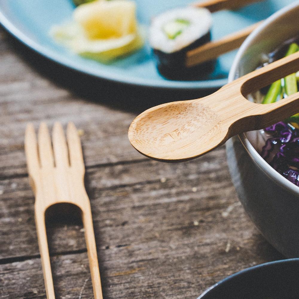 Sbam Design Posate Sushi In Bambù – Yummy