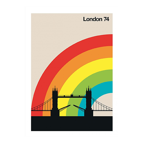 Sbam Design Poster Città 30×40 – Bo Lundberg