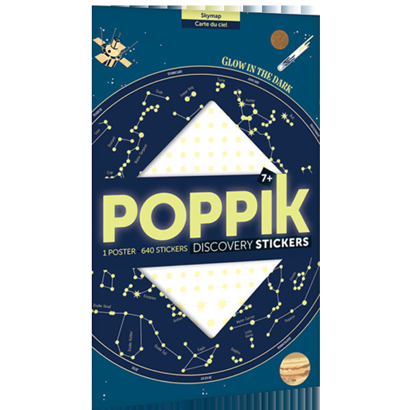 Sbam Design Poster con stickers – Mappa del cielo