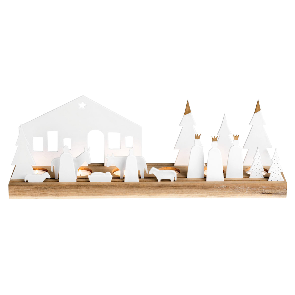 Sbam Design Presepe grande porta candele