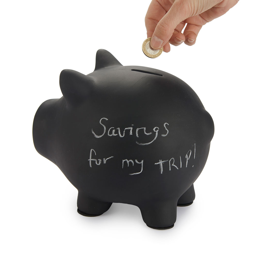 Sbam Design Salvadanaio Oink – Maialino Con Gesso