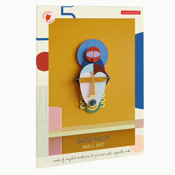 Sbam Design Sapa – Maschera Da Montare In Cartone