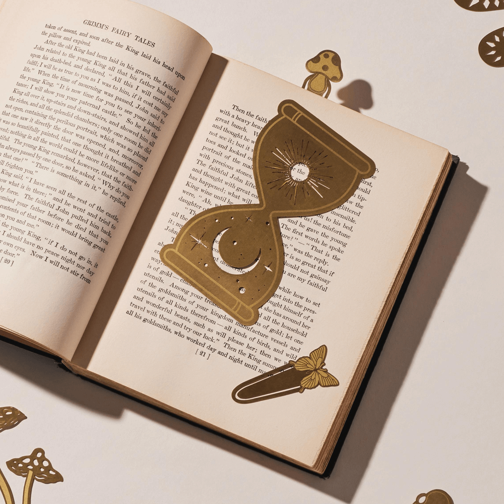 Sbam Design Segnalibro Metallico – Clessidra