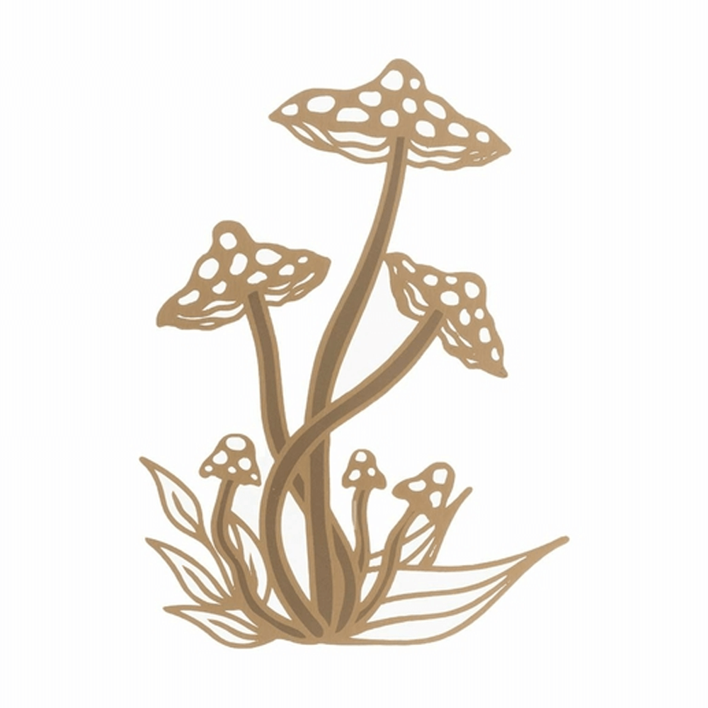 Sbam Design Segnalibro Metallico – Fungo