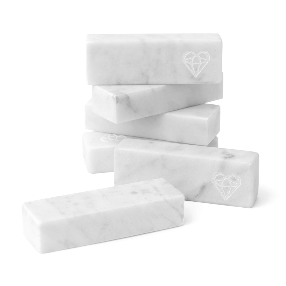 Sbam Design Set 6 Poggia Posate In Marmo