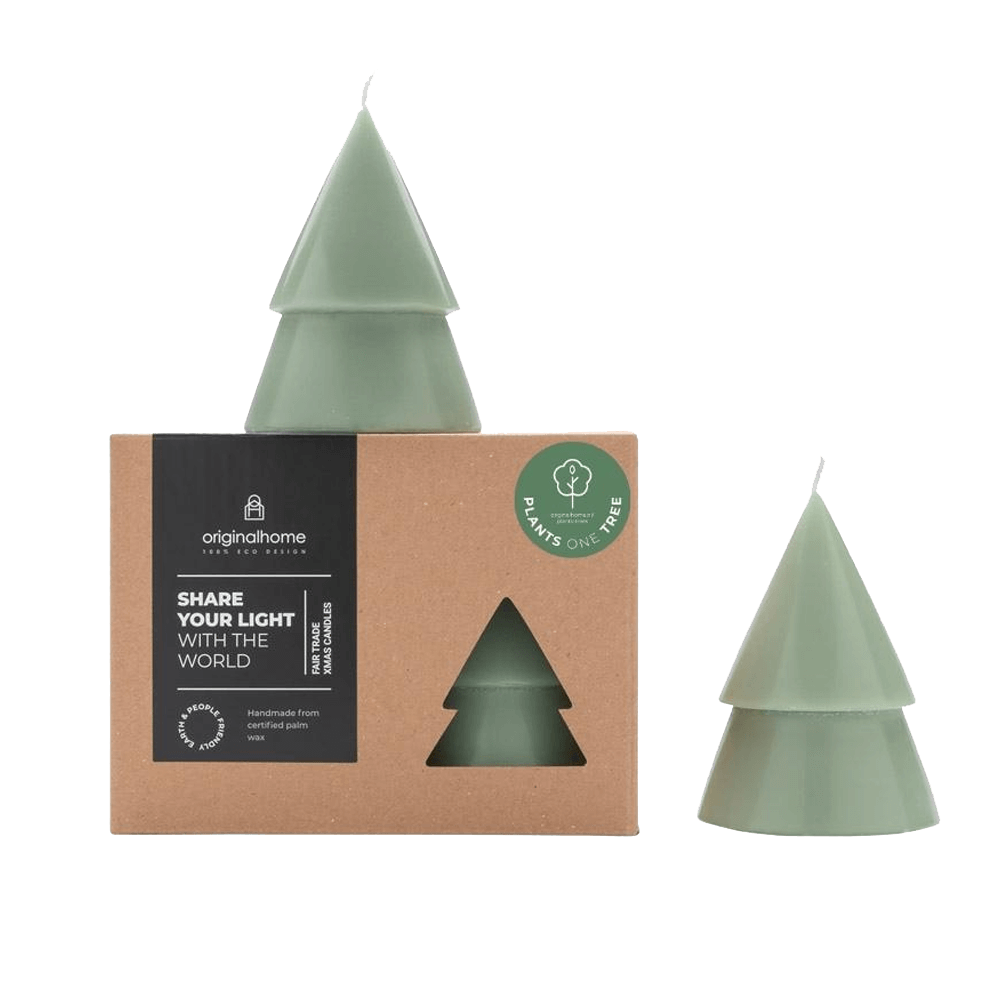 Sbam Design Set Di 2 Candele Albero Di Natale