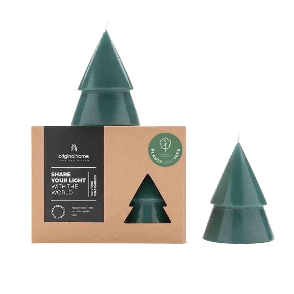 Sbam Design Set di 2 Candele Albero di Natale