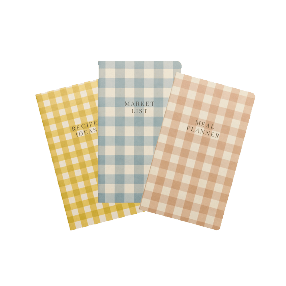 Sbam Design Set di 3 quaderni – Kitchen