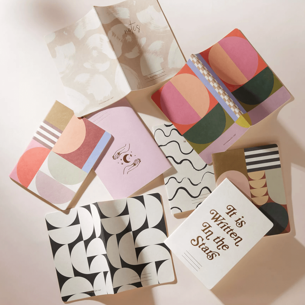 Sbam Design Set Di 3 Quaderni – Naturals