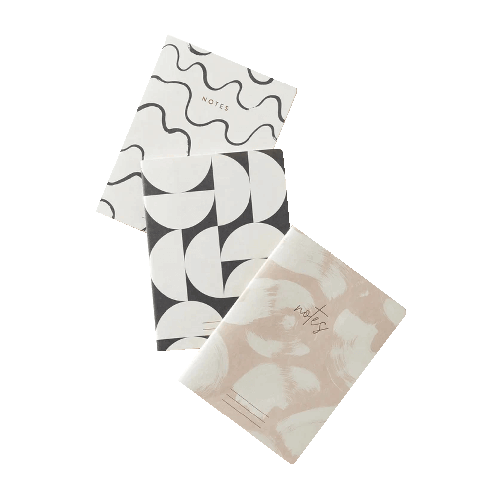 Sbam Design Set di 3 quaderni – Naturals