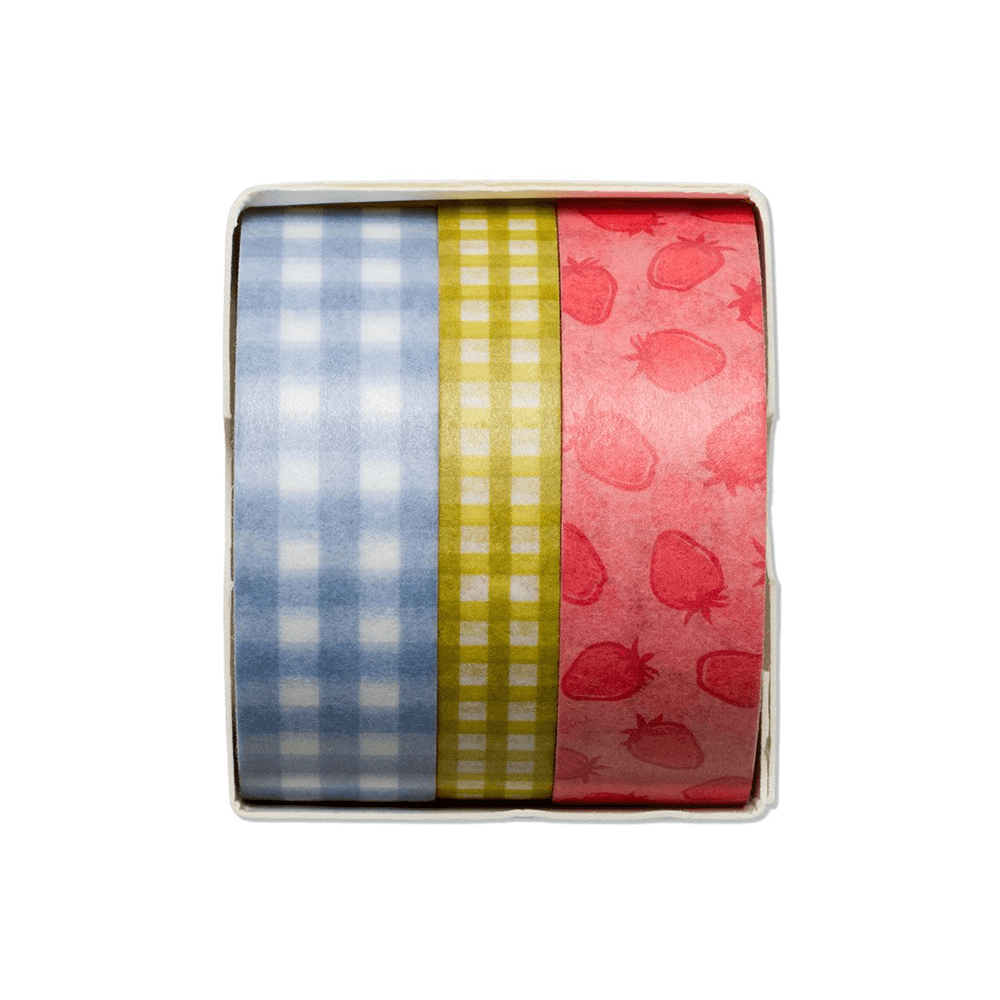 Sbam Design Set Di 3 Rotoli Nastri Adesivi Washi