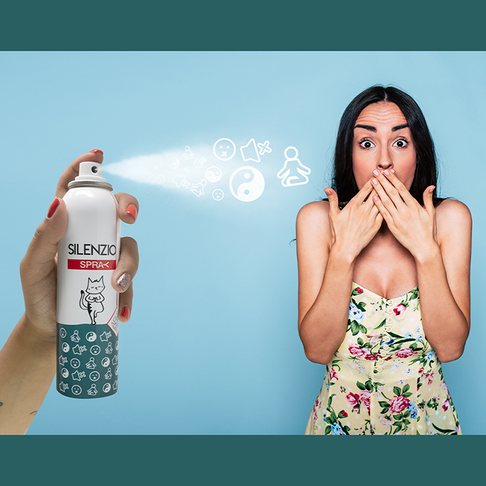 Sbam Design Silenzio – Aria Fritta Spray