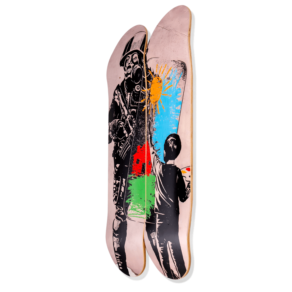 Sbam Design Skate Wall – Military Child Duo