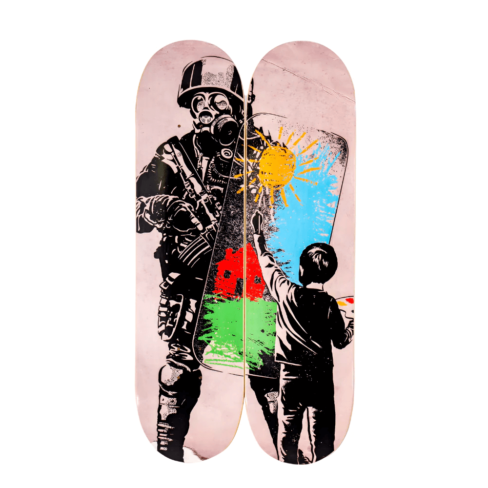 Sbam Design Skate Wall – Military Child duo
