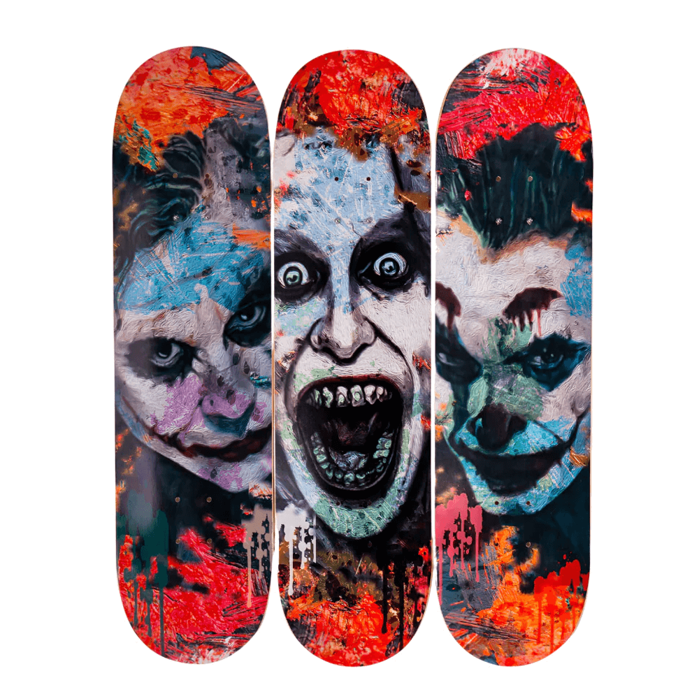 Sbam Design Skate Wall – Tris di Joker