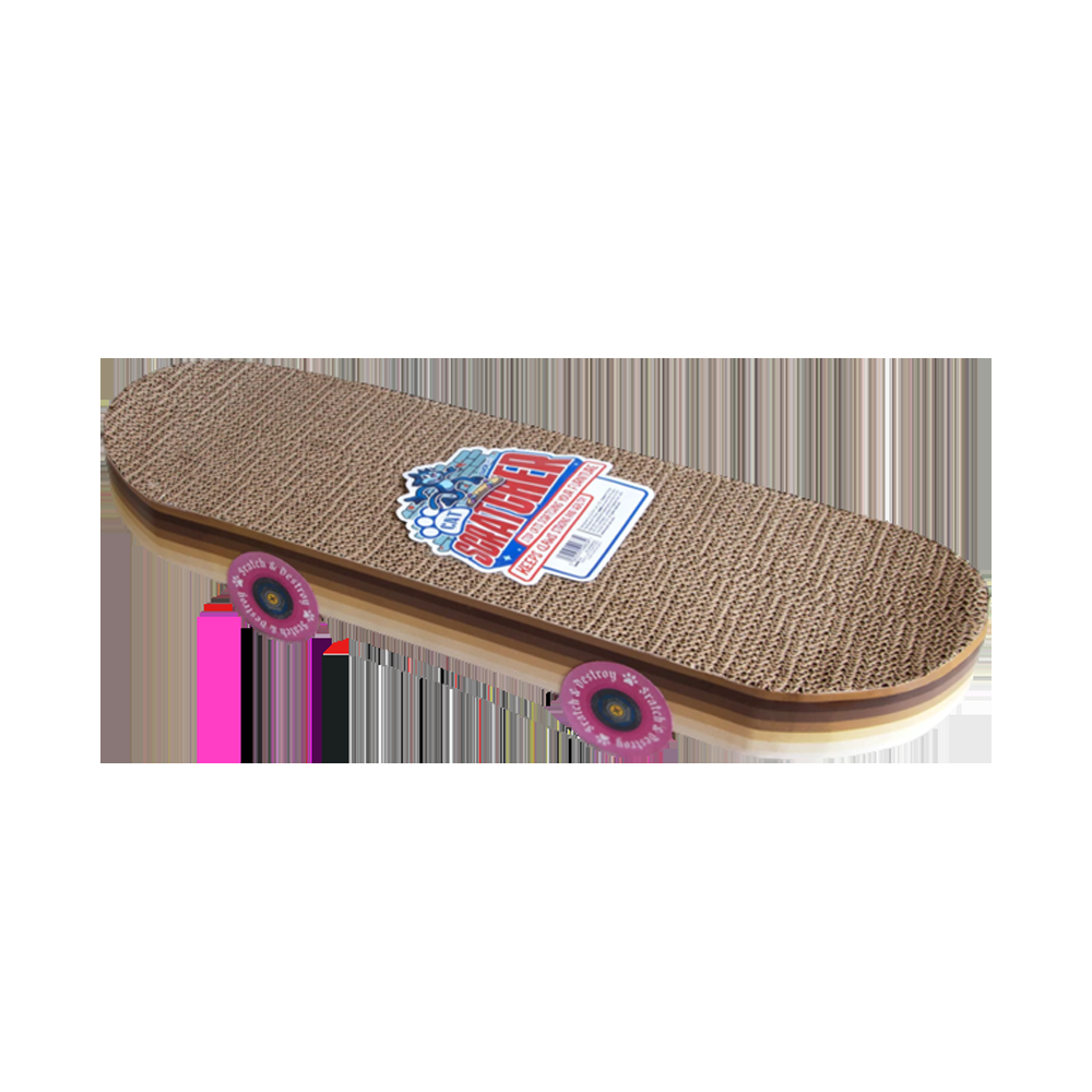 Sbam Design Skateboard da graffiare per gatti