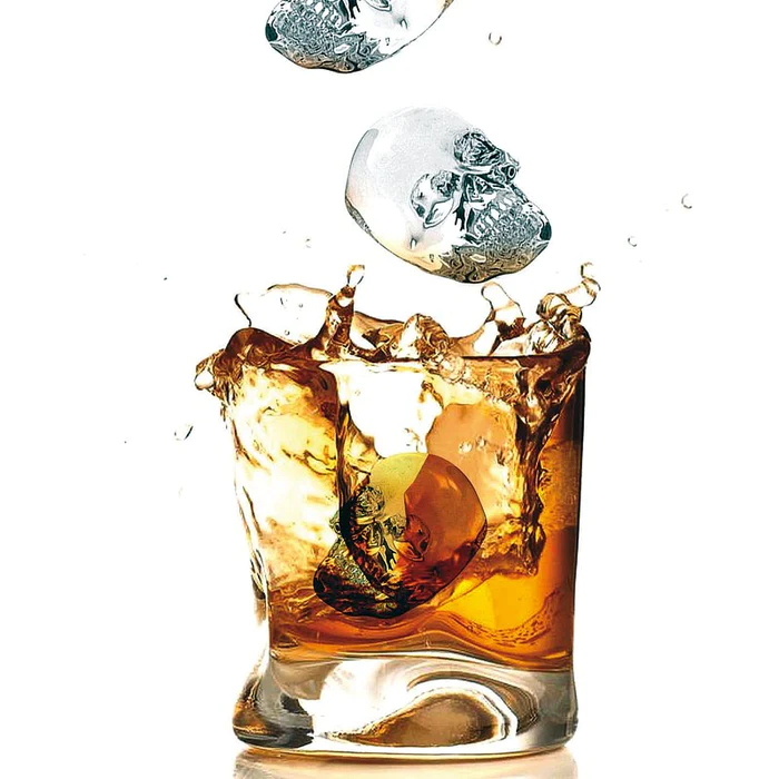 Sbam Design Stampo Per Ghiaccio – Teschi