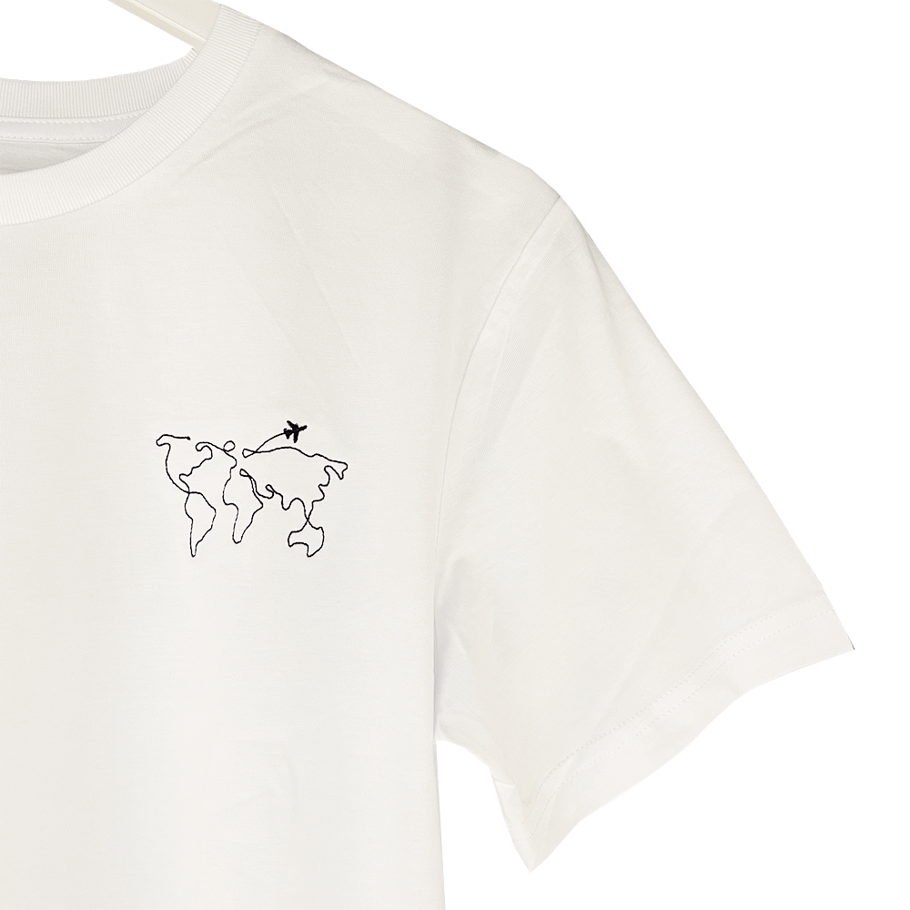 Sbam Design T-Shirt ricamata – Travel