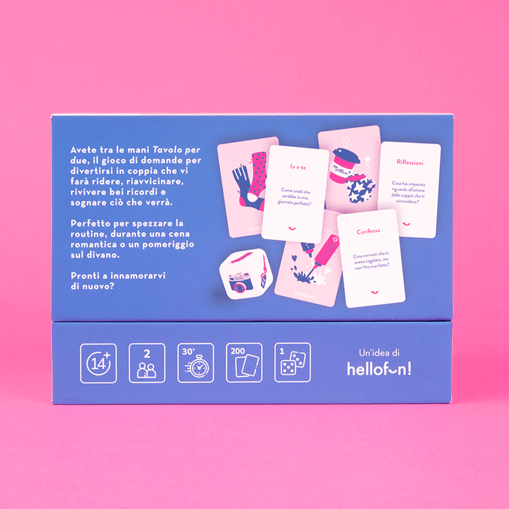 Sbam Design Tavolo Per Due – Gioco Di Carte 14+