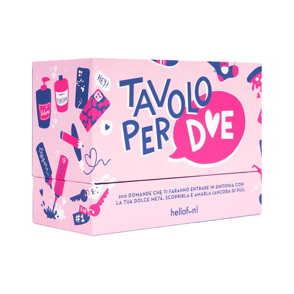 Sbam Design Tavolo per due – Gioco di Carte 14+