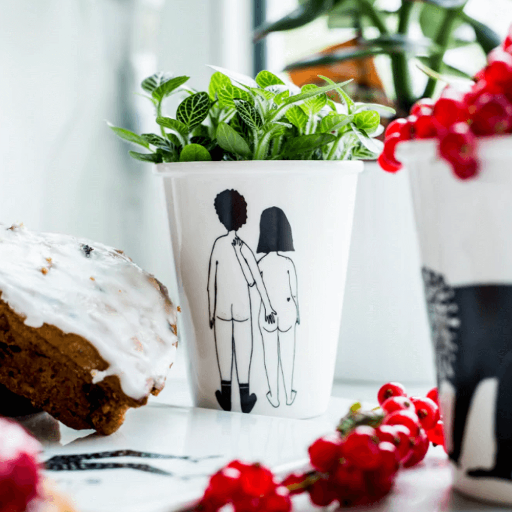 Sbam Design Tazza/Bicchiere In Ceramica Helen B