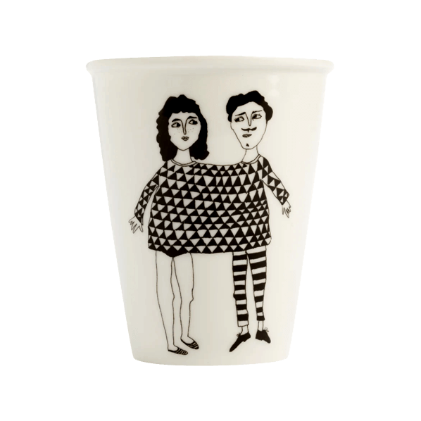 Sbam Design Tazza/Bicchiere in ceramica Helen B