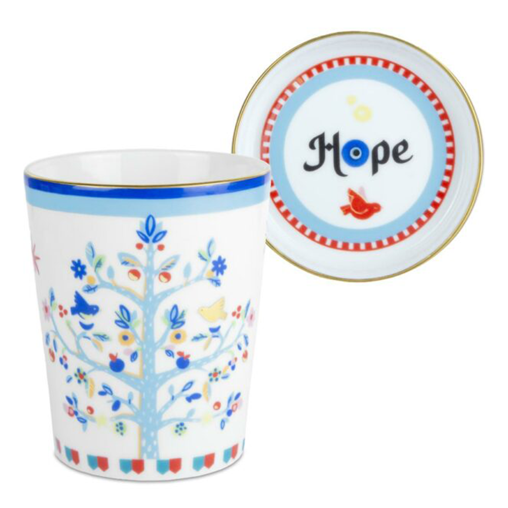 Sbam Design Tazza Con Piattino/coperchio