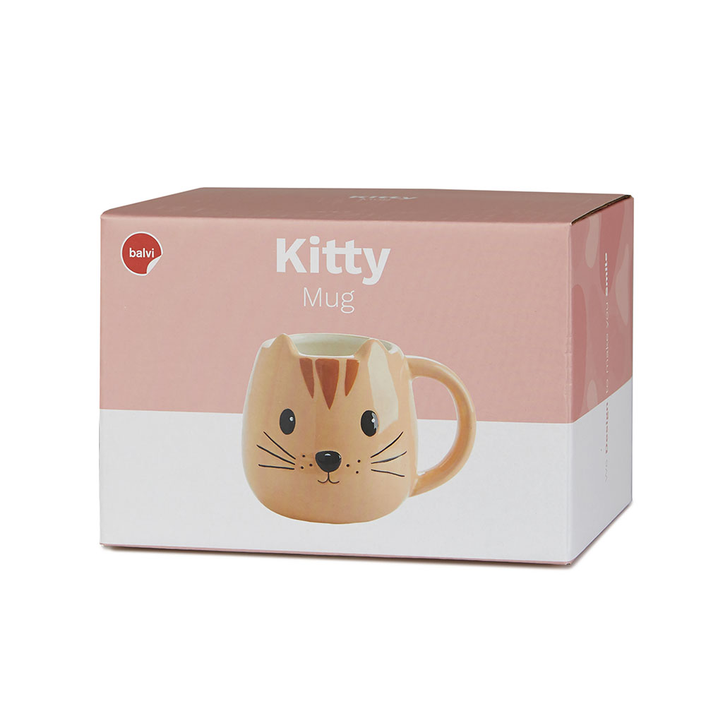Sbam Design Tazza Kitty Gatto Arancione