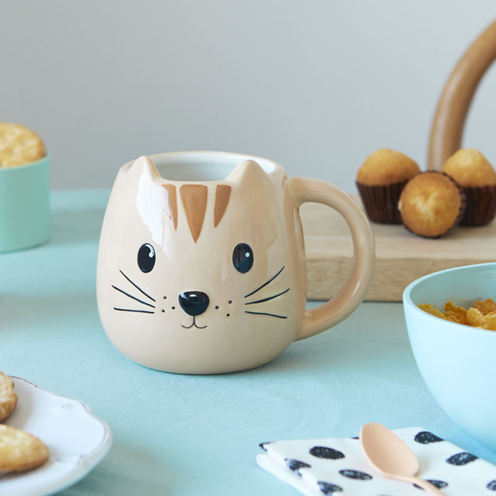 Sbam Design Tazza Kitty Gatto Arancione