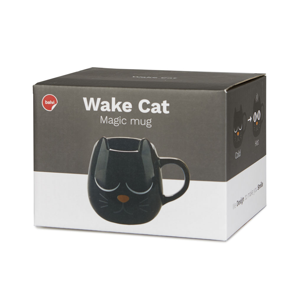 Sbam Design Tazza Magica Gatto Nero