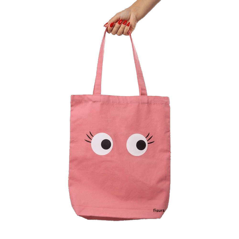 Sbam Design Tote bag in cotone “Eyes”