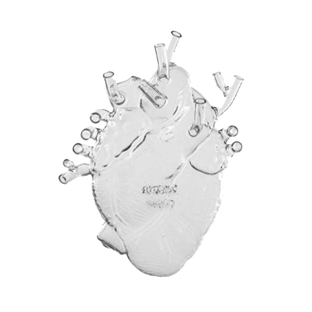 Sbam Design Vaso cuore – Love in bloom Glass