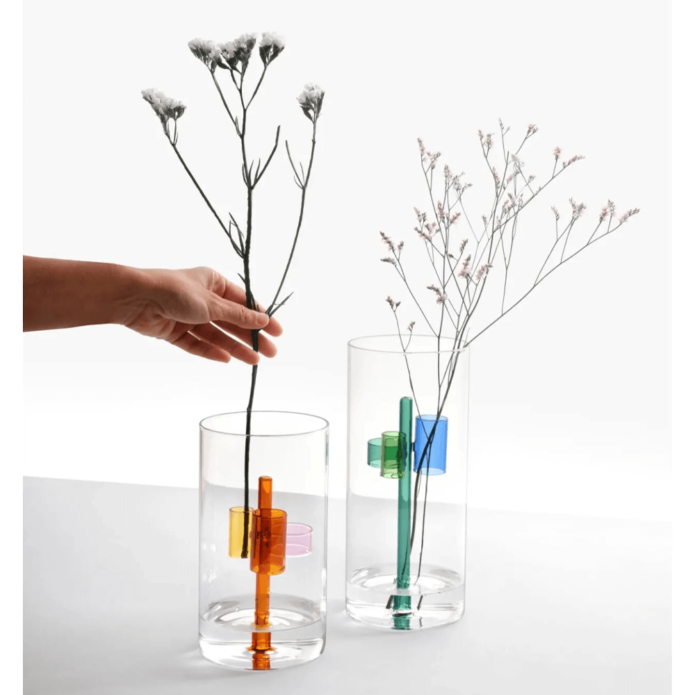 Sbam Design Vaso Iris 3 Blu