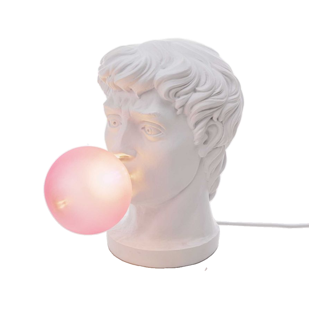 Sbam Design Wonder lamp – Statua con bolla