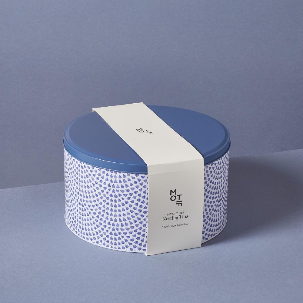 Sbam Design Set 3 Scatole In Latta – Cerulean Collection