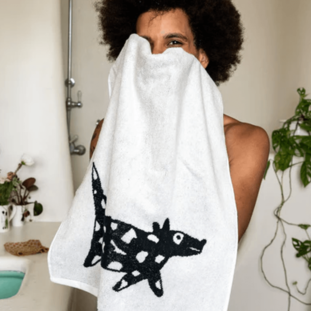 Sbam Design Set Di 2 Asciugamani In Spugna Di Cotone Da Bagno – Helen B