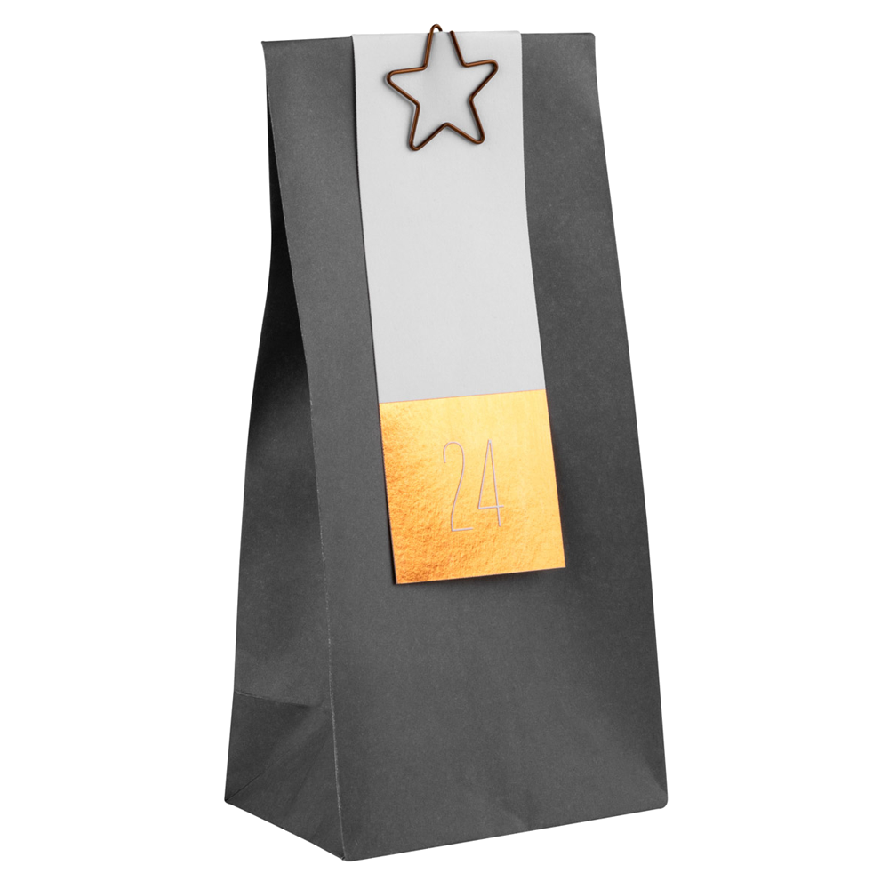 Sbam Design Set di 24 sacchettini calendario dell’ avvento