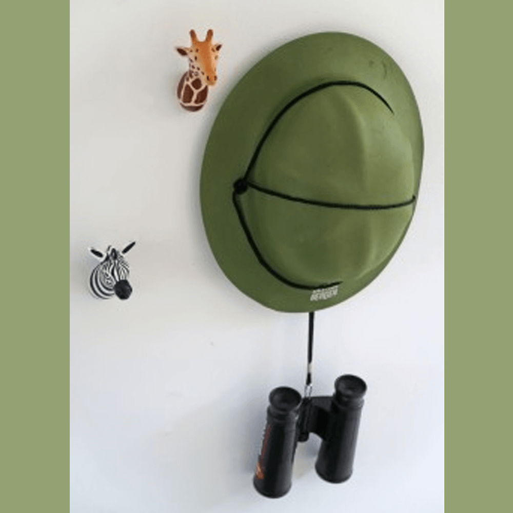 Sbam Design Set Di 3 Appendiabiti Da Parete – Animali Tropicali