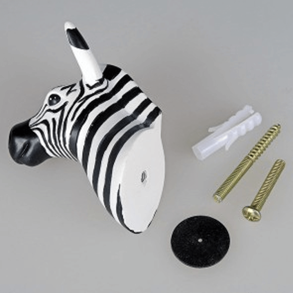 Sbam Design Set Di 3 Appendiabiti Da Parete – Animali Tropicali