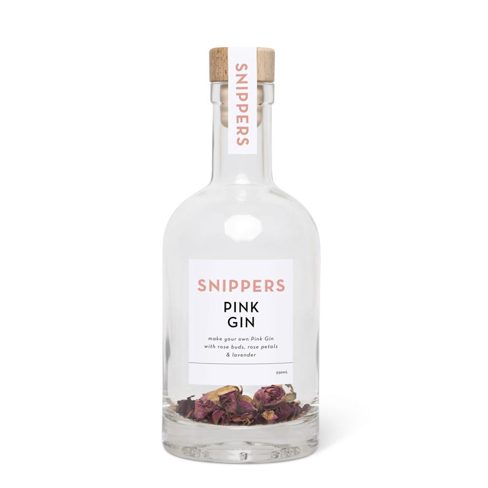 Sbam Design Snippers Bottiglia 350 ml – Pink Gin – Fai da te