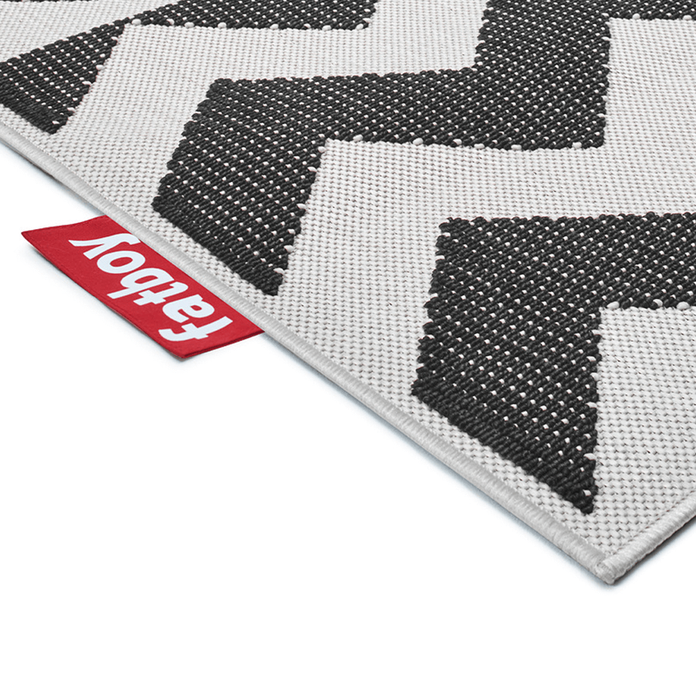 Sbam Design Tappeto Per Esterni Geometrico Nero/bianco