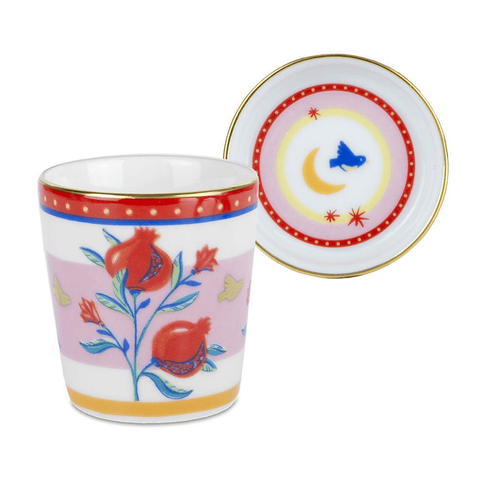 Sbam Design Tazzina Espresso Con Piattino/coperchio