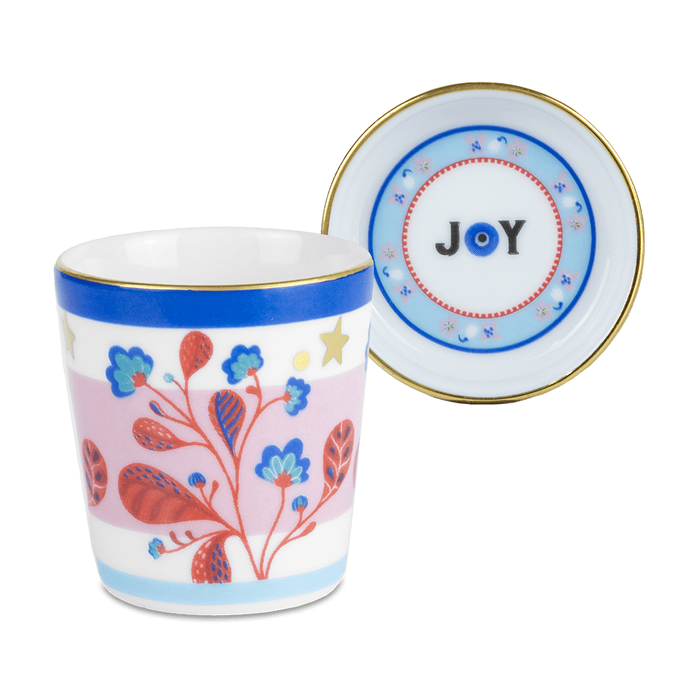 Sbam Design Tazzina espresso con piattino/coperchio