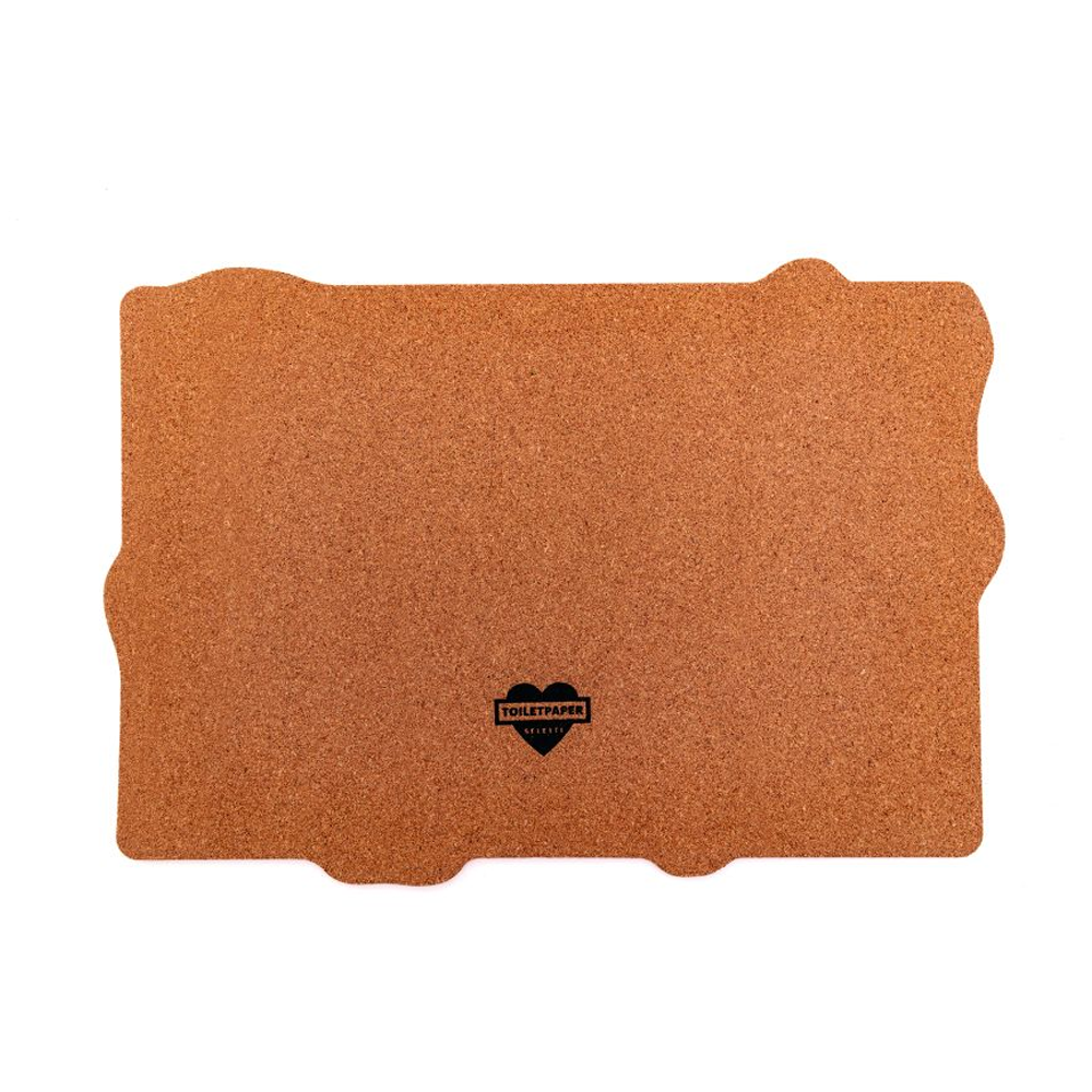 Sbam Design Tovaglietta Sagomata In Sughero Toiletpaper