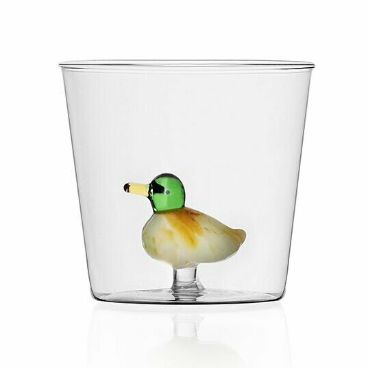 Sbam Design Tumbler Animal Farm – Bicchiere In Vetro Con Animaletto