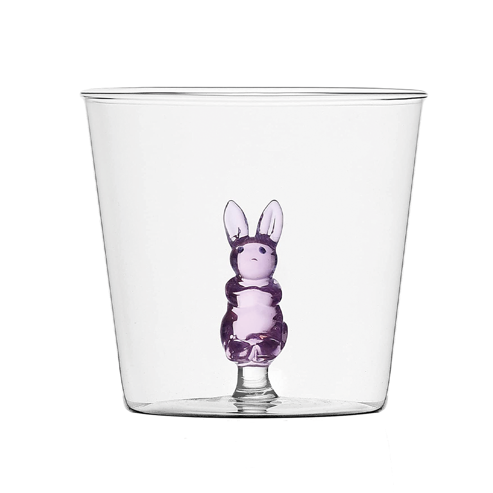 Sbam Design Tumbler Animal Farm – Bicchiere In Vetro Con Animaletto