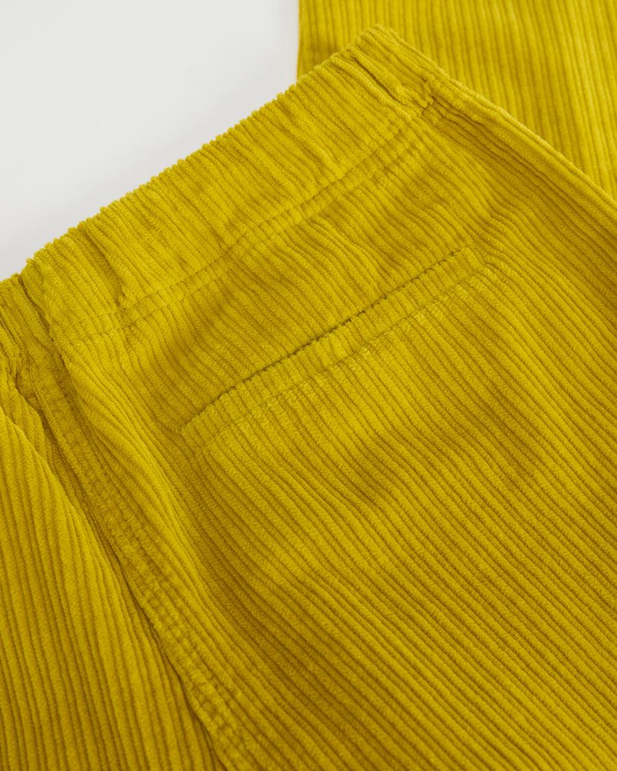 Scaglione PANT SLIM RISV EL VITA VELVET ROCCIA GIALLO